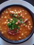 Garbanzos con sazón