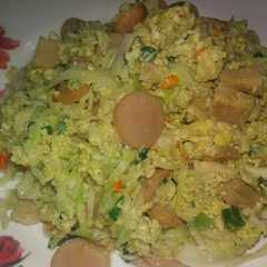 รูปของ Orak arik telur pedas