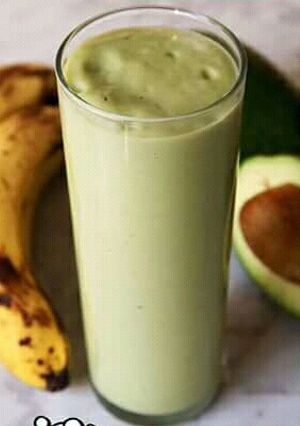 A picture of Avocado smoothie.