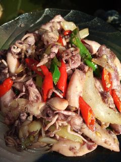 Foto resep Tumis cumi asin