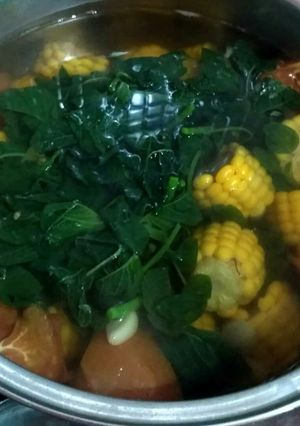 Foto resep Bening bayam jagung