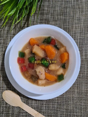 Cara Simple Membuat Resep  Kolak Campur Pacar Cina yang Lezat, Bikin Ketagihan