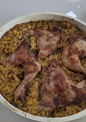 Foto resep Mediterranean chicken rice