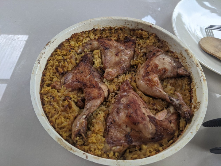 Bagaimana Menyiapkan Mediterranean chicken rice Anti Gagal