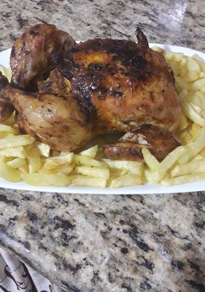 صورة لوصفة دجاج محمر في أكياس الشواء روعه 🍗🍗🍗🍗