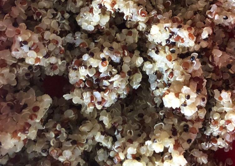 Simple Way to Make Homemade Mixed Grain Quinoa lunch pack