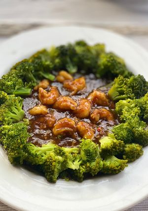 Foto resep Brokoli udang teriyaki