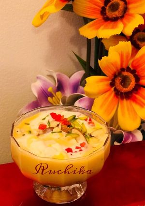 A picture of Mango Mastani.