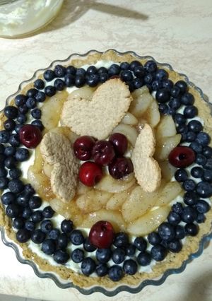 Una foto de Tartaleta de masa integral y sin azúcar