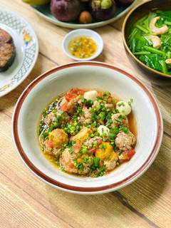 Hình của món Xíu Mại Trứng.