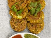 A picture of green peas snack