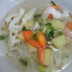 รูปของ Sayur Sup Bening
