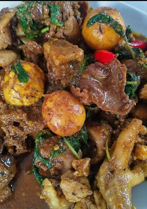 รูปของ ผัดเผ็ดไก่บ้าน