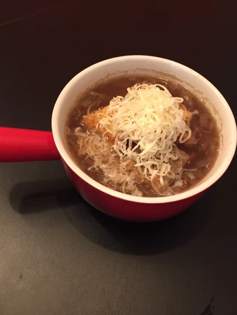 Easy Steps to Make Recipe French Onion Soup with Parmesan/Mozzarella Croutons that is So Delicious, Addictive}