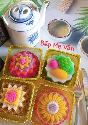 Hình của món Bánh Trung Thu Rau Câu.