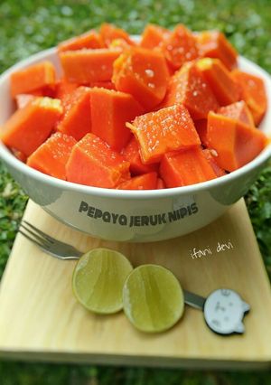 Foto resep 79. Pepaya Jeruk Nipis