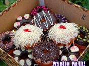 Gambar donat kentang tepung terigu protein rendah