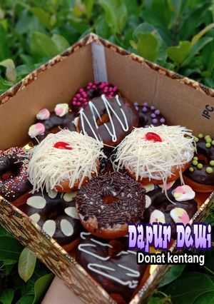 Foto resep DONAT KENTANG pakai tepung kunci biru, EMPUK, CRISPY, TAHAN LAMA