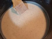 Una foto de bechamel tradicional