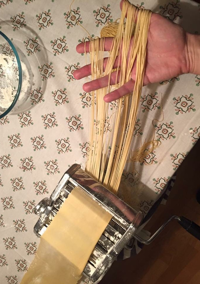 Una foto de Pasta fresca de huevo