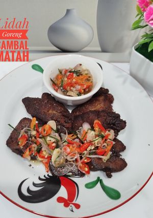 Foto resep Lidah Goreng Sambal Matah