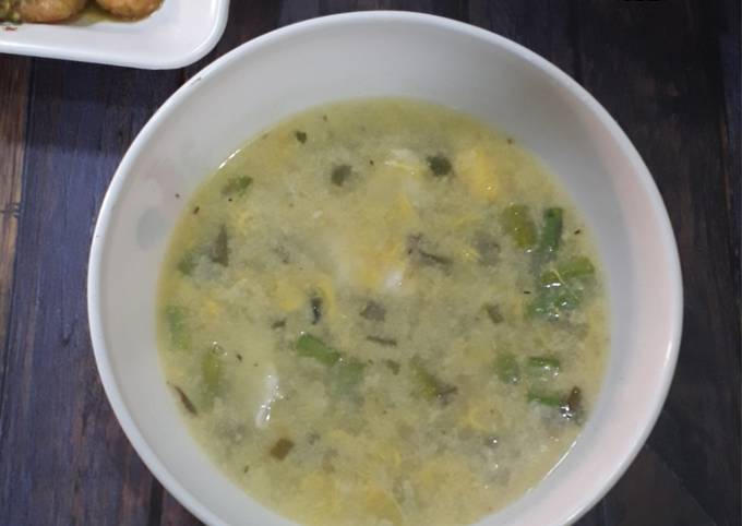 Anti Ribet, Buat Sup serabut(telur+buncis+jagung) Murah