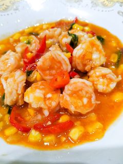 Foto resep Udang saus padang