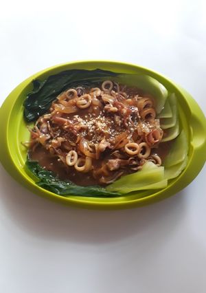 Foto resep Cumi saus lada hitam
