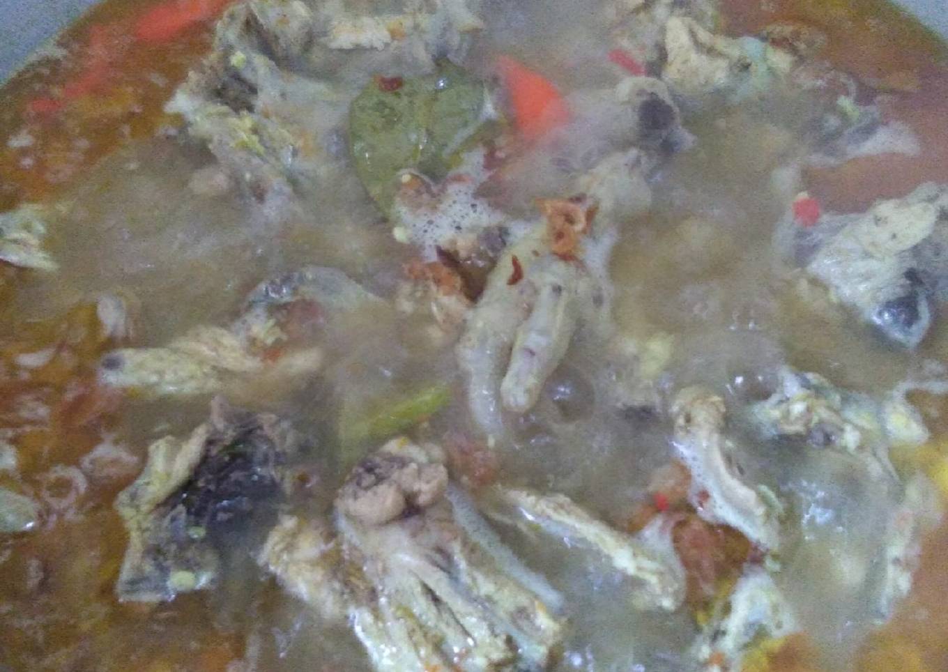 Tengkleng "Jelata" (Balungan&Ceker Ayam)