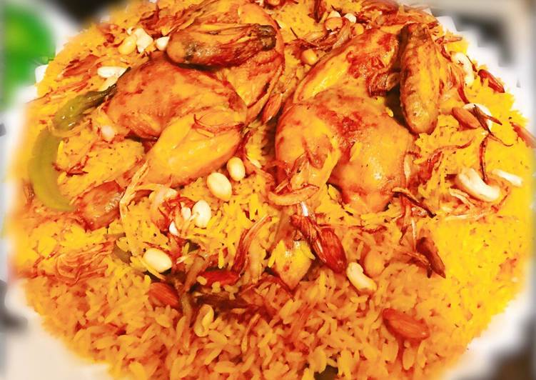 كبسة الدجاج بطريقتي 🍗🍗
