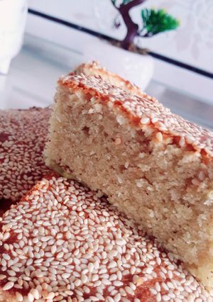 عکسی از دستور کیک سیب و دارچین