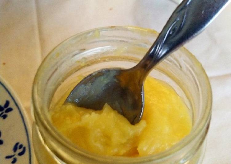 A révélé le secret de la recette Lemon curd express parfait