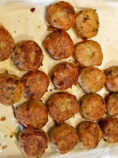 A picture of Potato Balls *Vegetarian.
