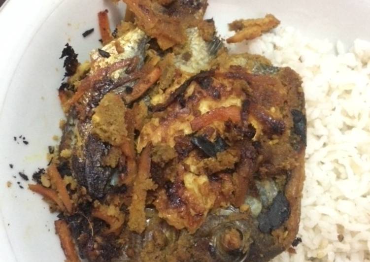 Cara buat Pepes spicy ikan mujahir Sederhana dan Mudah Dibuat