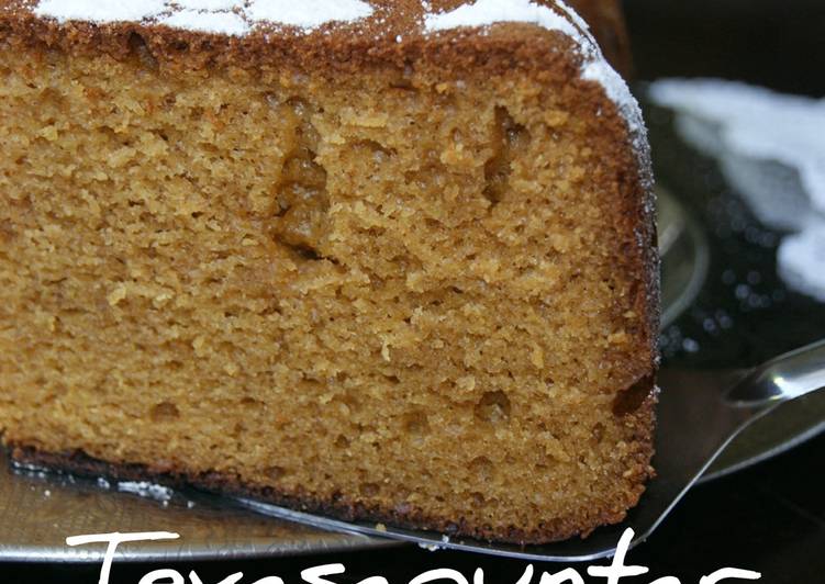 Bizcocho de calabaza asada