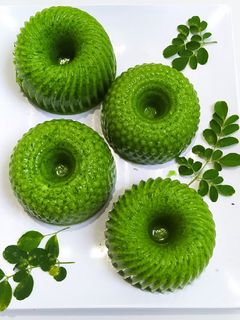 Foto resep Puding Lumut Daun Kelor 🍃