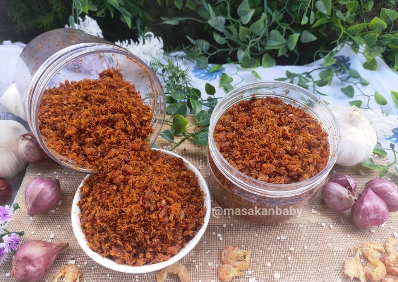 SAMBAL EBI PONTIANAK Nikmatnya Bikin Nagih