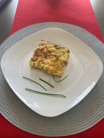 Recipe Sausage and mushroom frittata the Perfect So Delicious