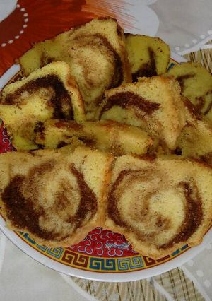 Foto resep Marmer Cake yummy anti gagal