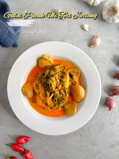 Foto resep Gulai Pucuk Ubi Teri Jengkol