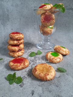 Foto resep Thumbprint Cookies