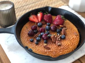 Una foto de 🥞 Dutch Pancake 🥞 (todo en licuadora!)