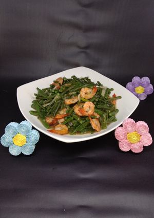 Foto resep Tumis Kacang Panjang Udang