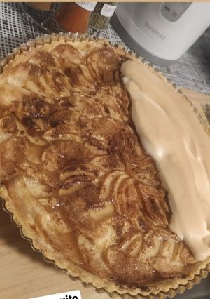 Una foto de Tarta de manzanas