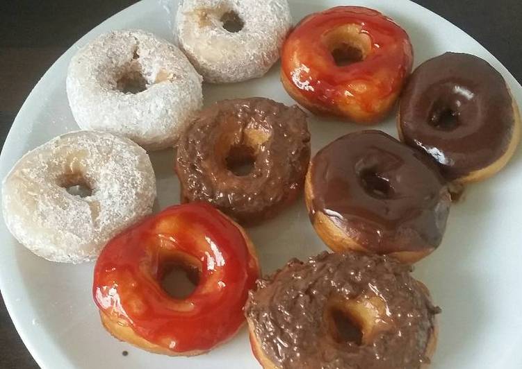 Resep: Donat simple tanpa telur Yang Lezat Sekali