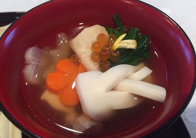 How to Prepare Speedy お雑煮 Ozoni, New Year&#39;s special soup