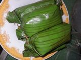 Nasi bakar ikan teri