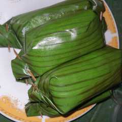 รูปของ Nasi bakar ikan teri