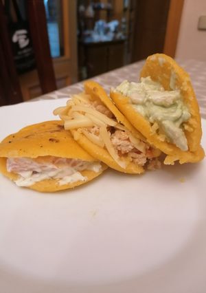 Una foto de Arepas