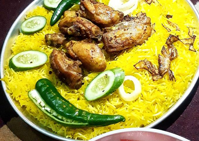 Ternyata begini loh! Resep termudah membuat Nasi mandhi yang lezat